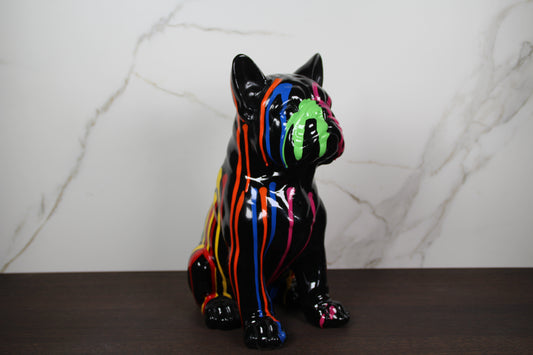 Sitting French Bull Dog