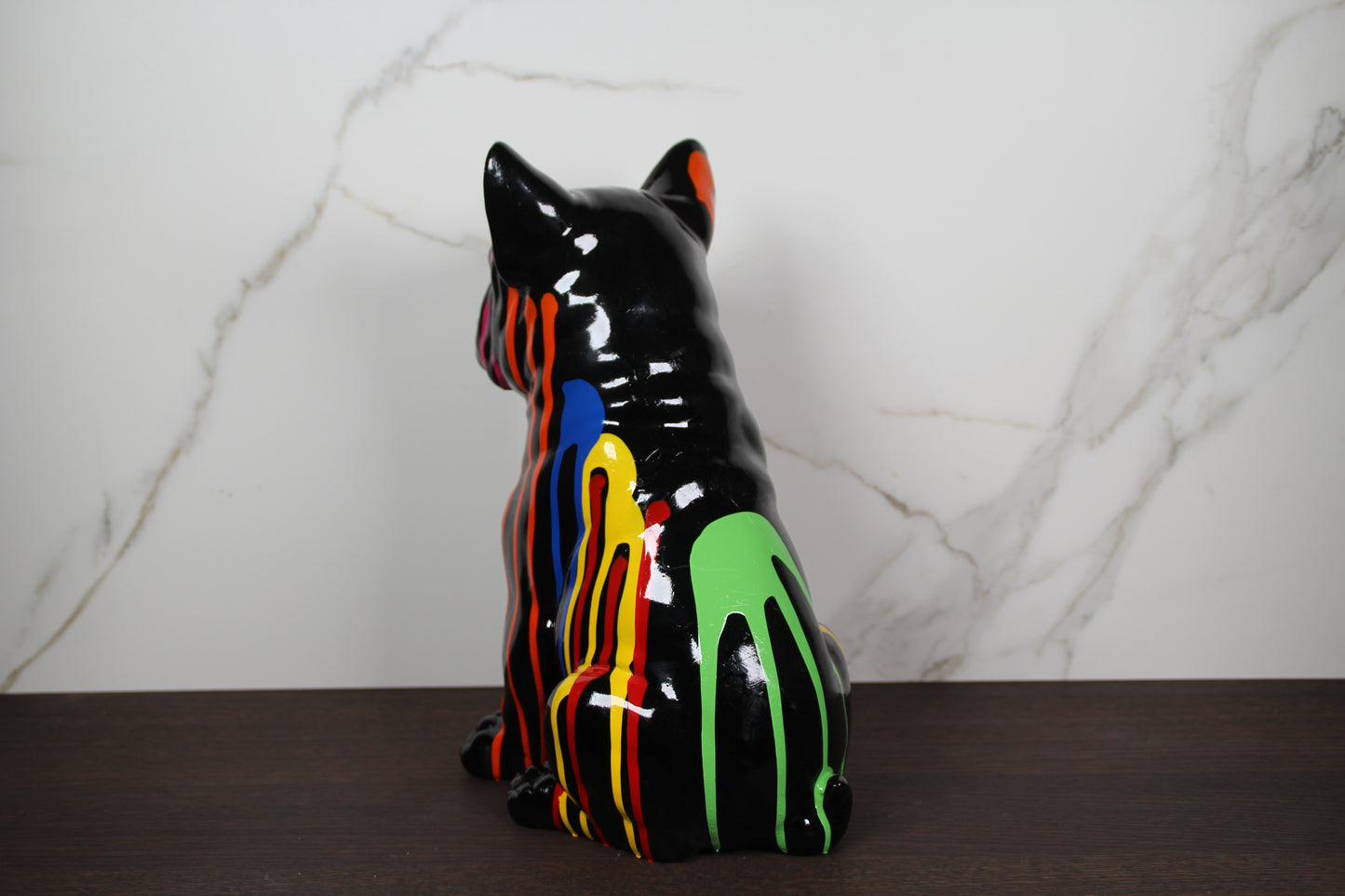 Sitting French Bull Dog
