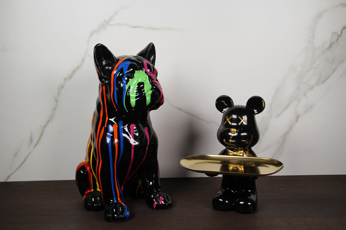 TrayBear Black Marble