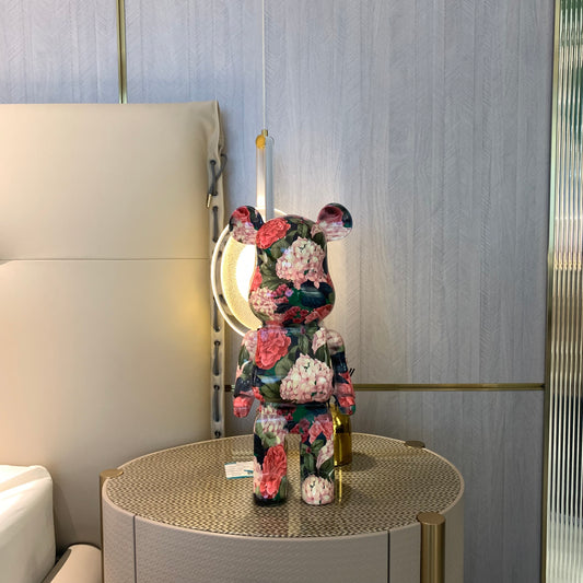 Big Bear flowers Polyresin