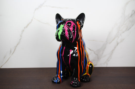 Sitting French Bull Dog