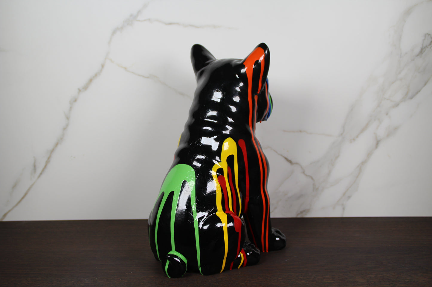 Sitting French Bull Dog