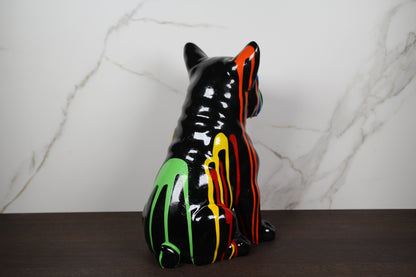 Sitting French Bull Dog