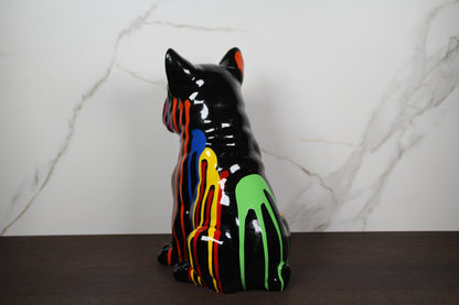 Sitting French Bull Dog