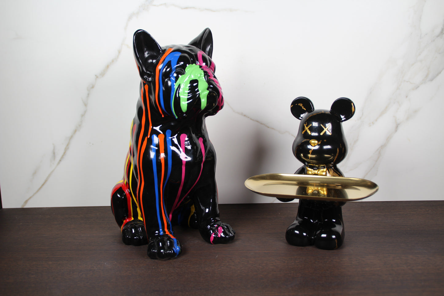 Sitting French Bull Dog